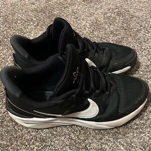 Black and White Nike Sneakers